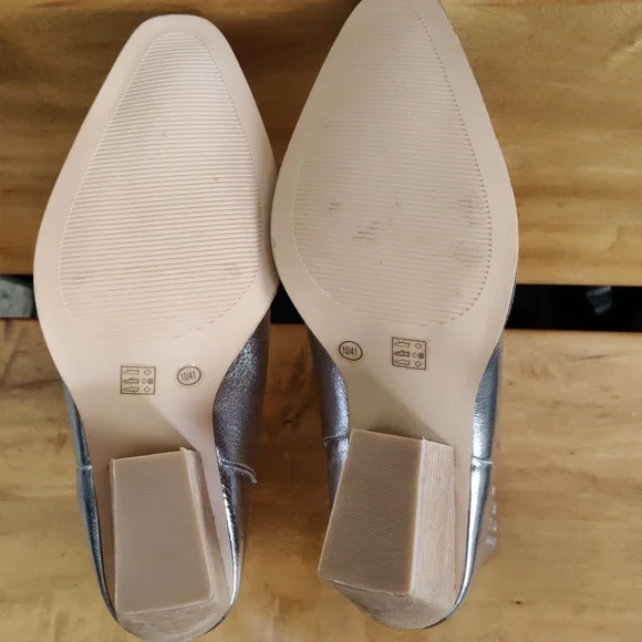 Chinese Laundry Silver Metallic Cali Fashion Boots Size 10 - Picture 9 of 12